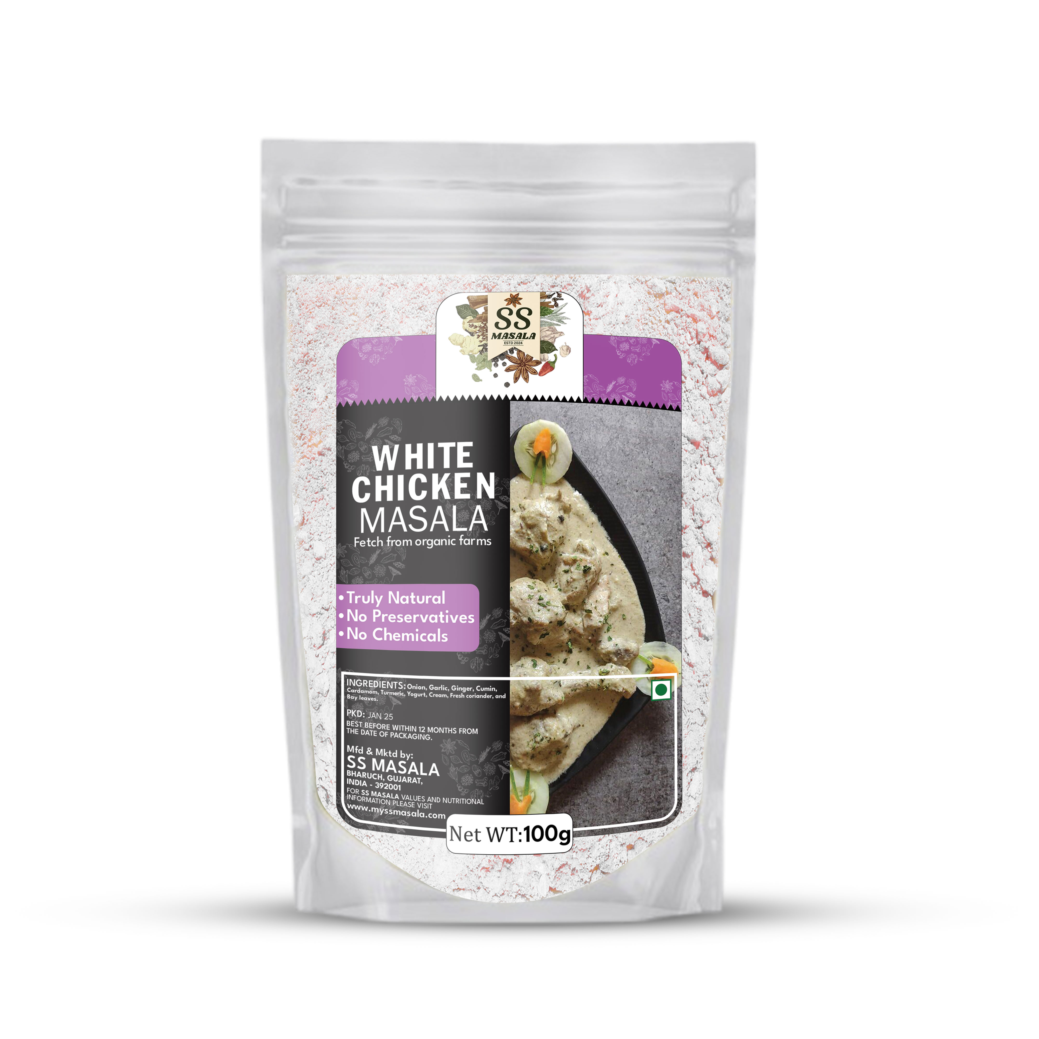 White Chicken Masala